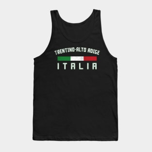 Trentino-Alto Adige / Italy Region Typography Design Tank Top